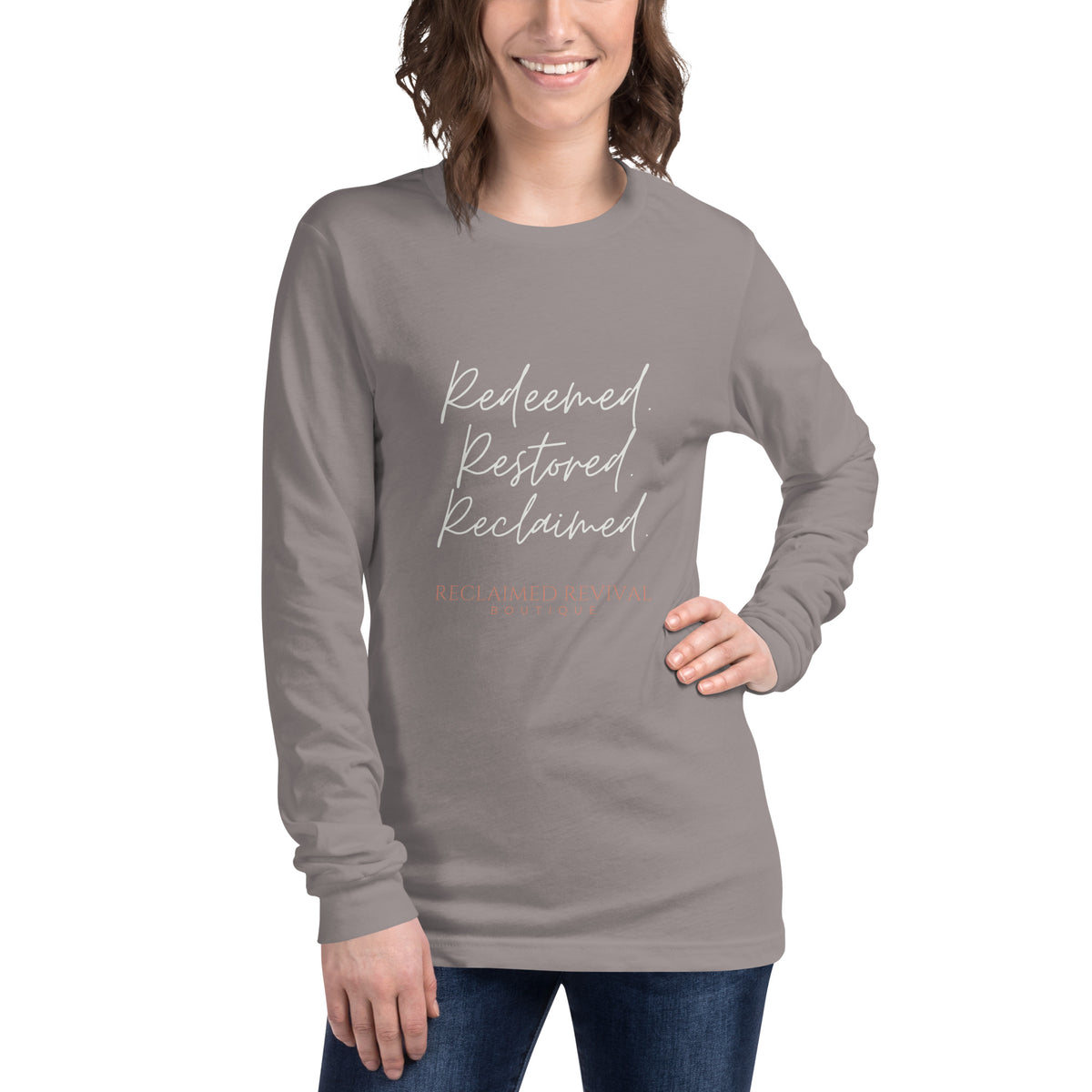 Unisex Redeemed Long Sleeve Tee