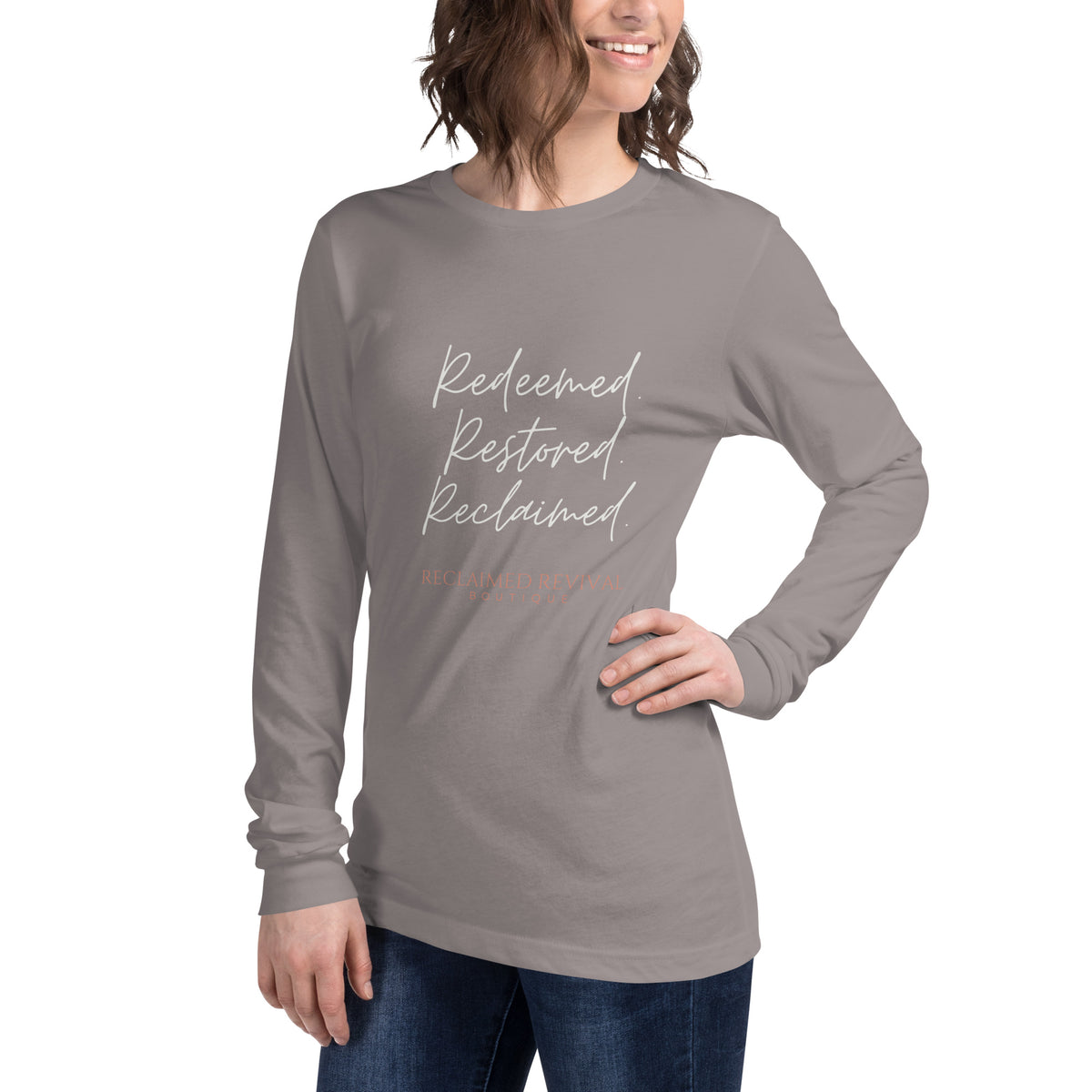 Unisex Redeemed Long Sleeve Tee