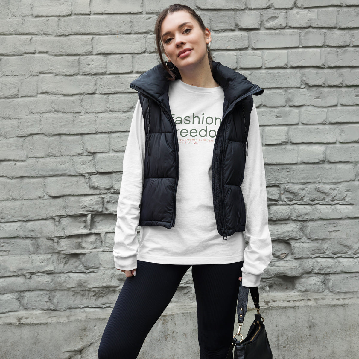 Fashion + Freedom Unisex Long Sleeve Tee