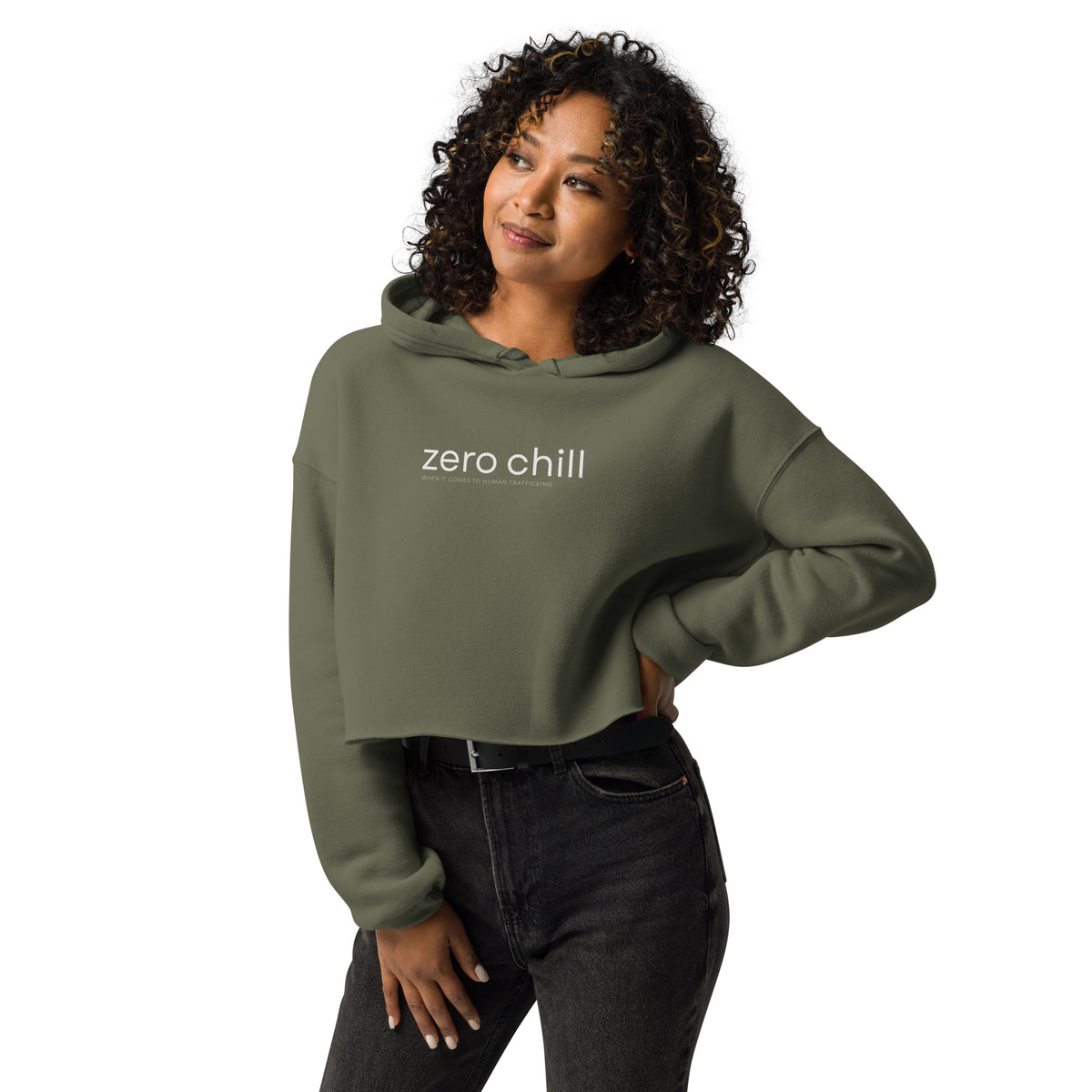 Zero Chill Crop Hoodie